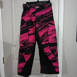 Answer Racing 2012 Women's Pant (Convertible) 6 EUC Pink & Black